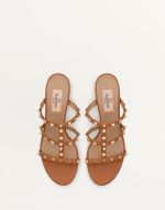 ROCKSTUD CALFSKIN LEATHER SLIDE SANDAL 60 MM - Image 4